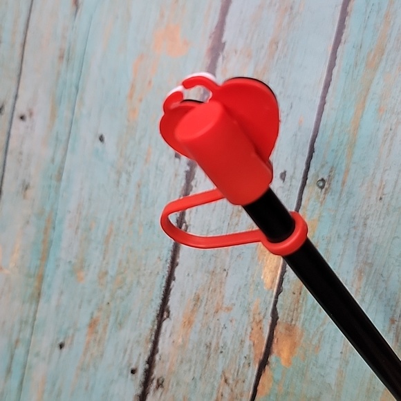 Heart Stethoscope Straw Topper - Picture 2 of 5